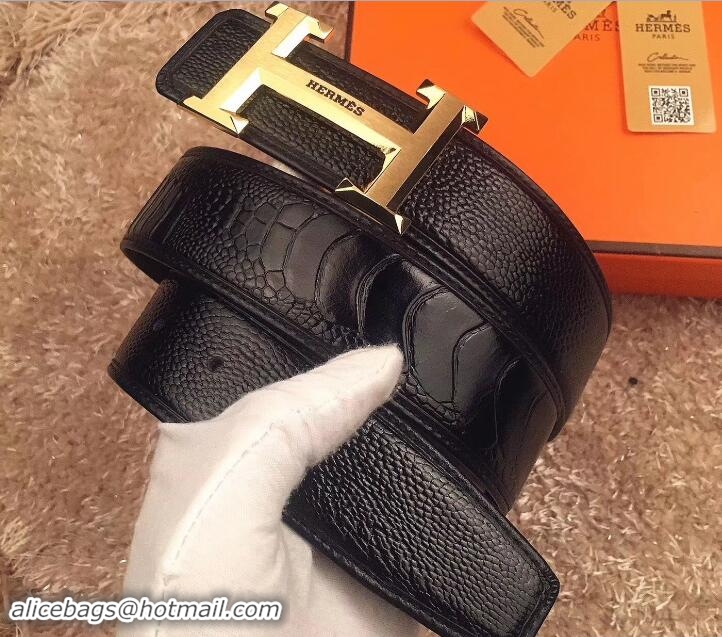 Low Price Hermes Croco Pattern Belt 424H31