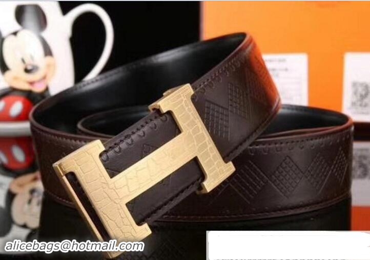 Classic Practical Hermes Width 3.8cm Belt 424H70