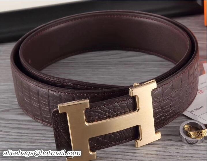 Good Looking Hermes Width 3.8cm Belt 425H70