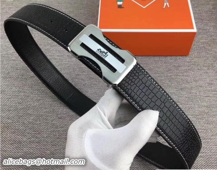 Classic Hermes Width 3.8cm Belt 425H90