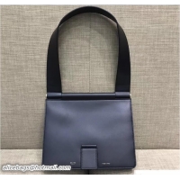 Sophisticated Celine Satinated Natural Calfskin Small Tab Bag 183083 Black 2018