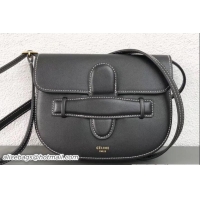 Lowest Price Celin Symmetrical Shoulder Belt Bag 111803 Black