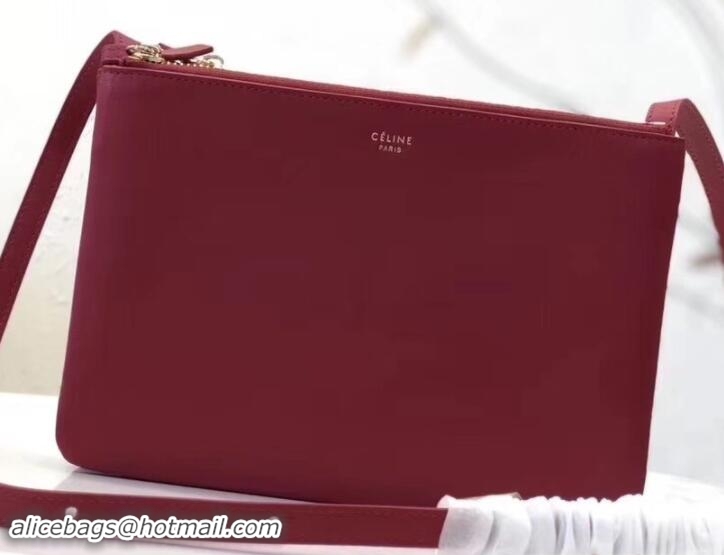 Fashion Celine Trio Crossbody Large Bag 111820 Red