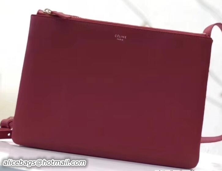 Good Product Celine Trio Crossbody Small Bag 111822 Red