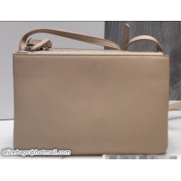 Crafted Celine Trio Crossbody Large Bag 111820 Beige