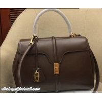 Purchase Celine Calfskin Medium 16 Bag Coffee 187373/187374 2019