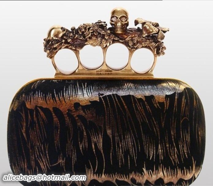 Top Quality Alexander McQueen Knuckle Box Clutch PWAM000035