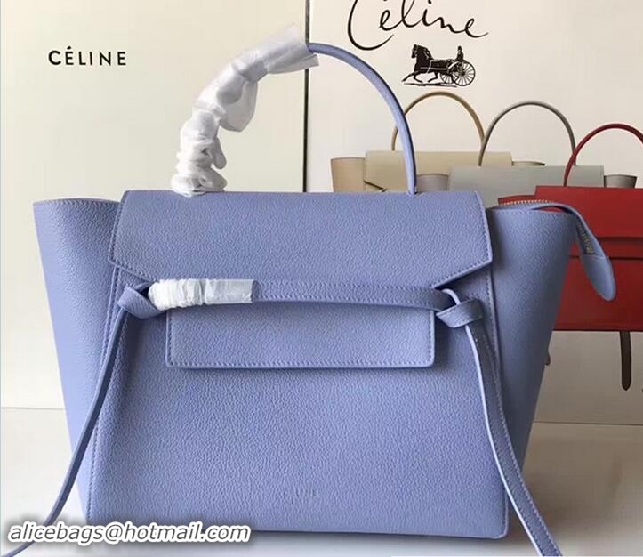 Purchase Celine Belt Tote Small Bag in Original Clemence Leather 72101 Light Blue