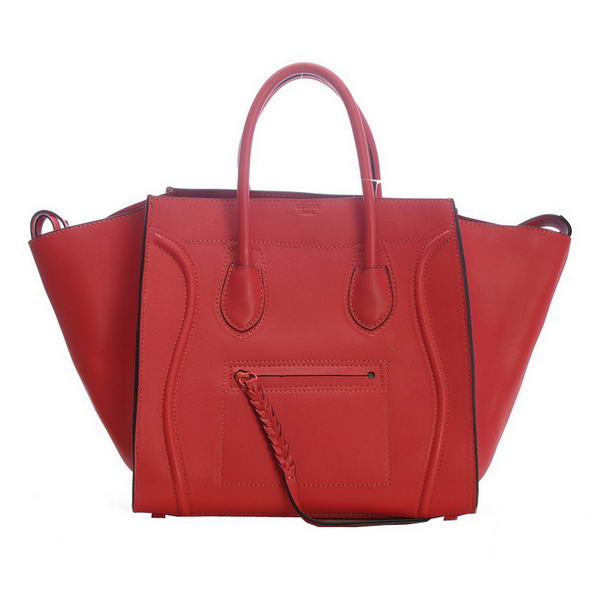 Celine Phantom Original Leather Bags Bordeaux