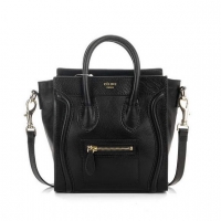 Celine Luggage Mini 165213MBA in Original Leather Black