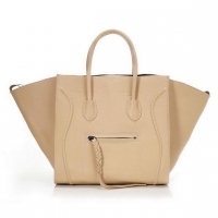 Celine Phantom Original Leather Bags Cream