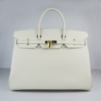 Hermes Birkin 40CM Togo Bag Beige 6099 Gold