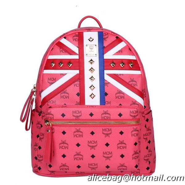 MCM Medium Flag of UK Backpack MC5173 Red