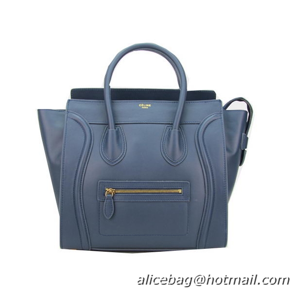 Celine Luggage Mini Bag Original Leather CL88022 Royal