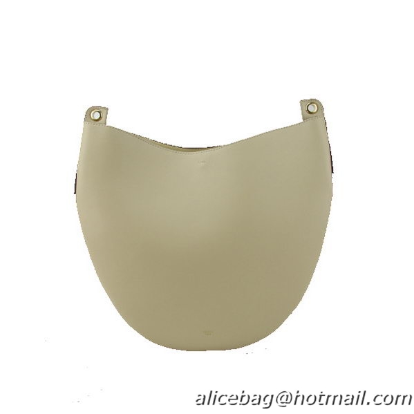 Celine Hobo Handbag Original Leather 174893 OffWhite