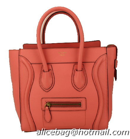 Celine Luggage Micro Bag Original Leather CL88023 Orange