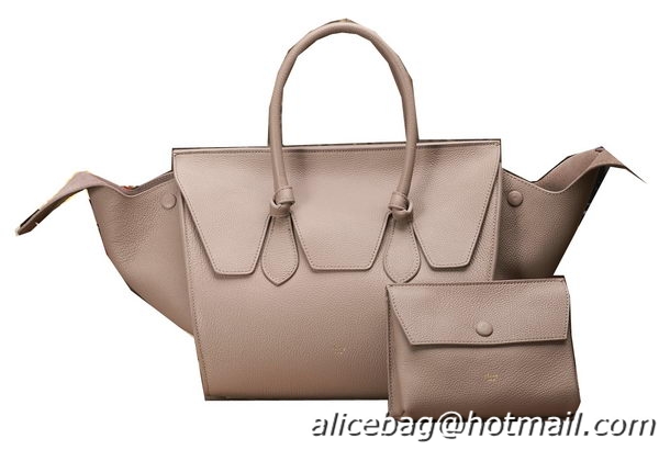 Celine Tie Nano Top Handle Bag Original Leather C3052 Grey