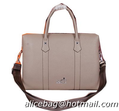 Hermes Briefcase Original Calf Leather HM2285 Khaki