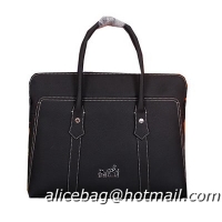 Hermes Briefcase Original Calf Leather HM98321 Black