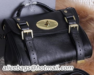 Mulberry Small Alexa Bayswater Bags Calfskin Leather 7539S Black