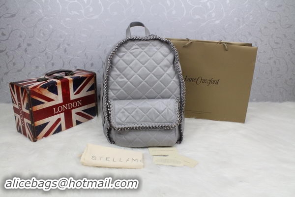 Stella McCartney Falabella PVC Fold Over Backpack SM879 Grey