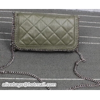 Stella McCartney Falabella PVC Cross Body Bags SM882 Green