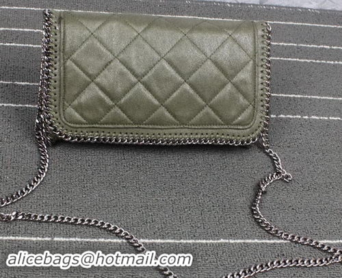 Stella McCartney Falabella PVC Cross Body Bags SM882 Green