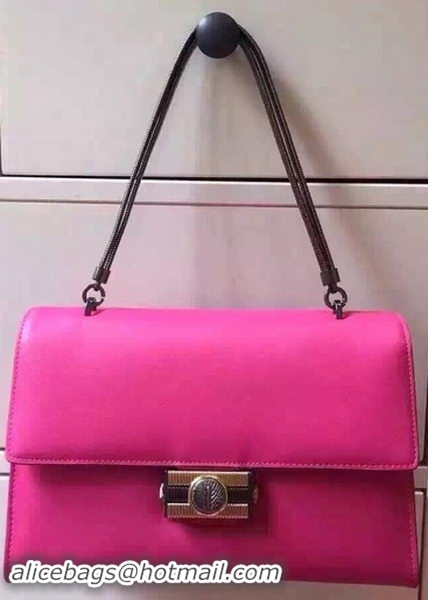 BVLGARI Flap Shoulder Bag Original Leather BG5978 Rose