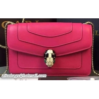 BVLGARI Small Shoulder Bag Calfskin Leather BG5573 Rose