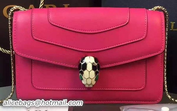 BVLGARI Small Shoulder Bag Calfskin Leather BG5573 Rose