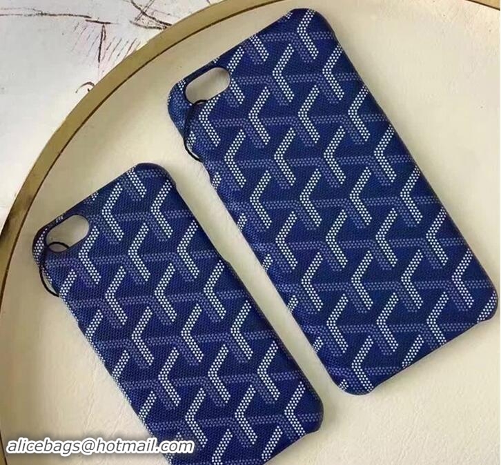 Best Price Goyard iPhone Cover Case GD890 Blue