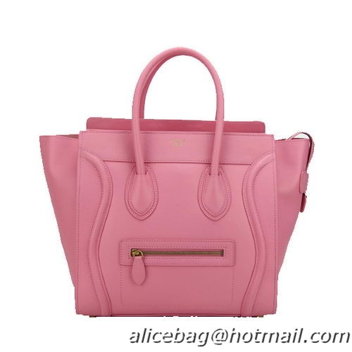 Celine Luggage Mini Bag Original Leather CL88022 Pink