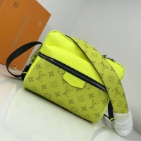 Sophisticated Louis Vuitton Monogram Canvas Messenger PM M43843 Yellow