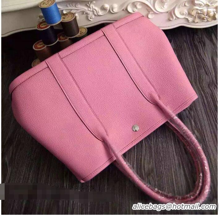 Fashion Luxury Hermes Garden Party 36cm 30cm Tote Bag Original Leather A129L Pink