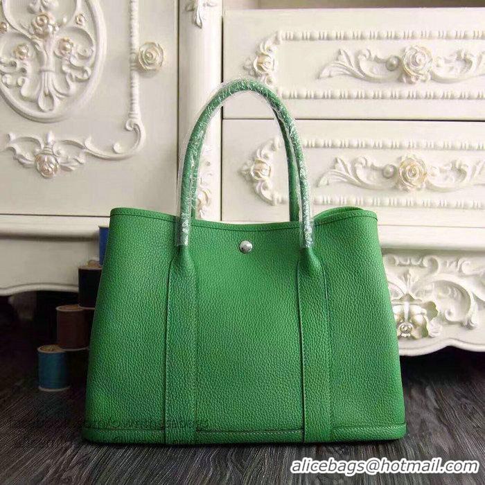 Buy New Cheap Hermes Garden Party 36cm 30cm Tote Bag Original Leather A129L Green