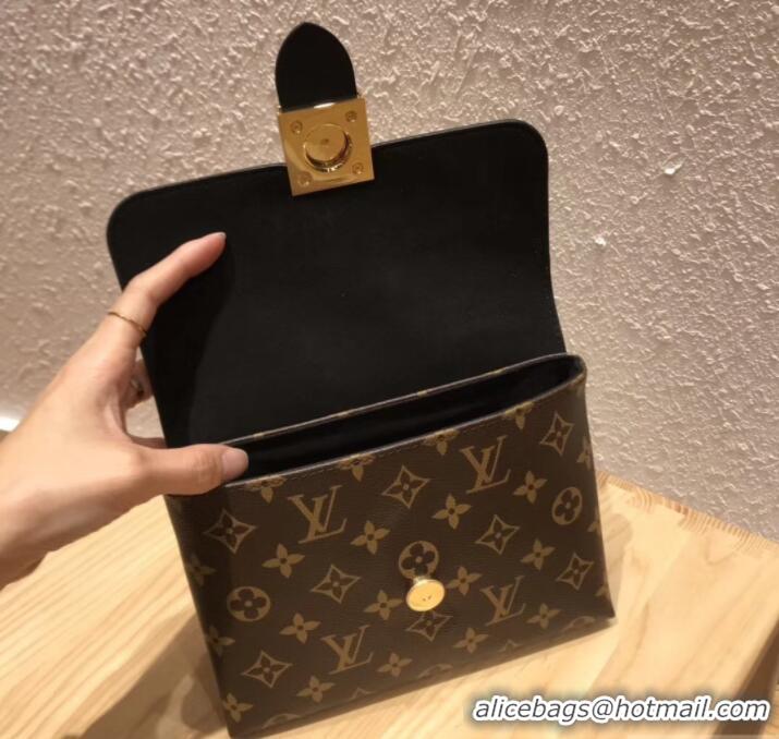 Sophisticated Louis Vuitton Monogram Canvas and Leather Locky BB Bag M44141 Noir 2019