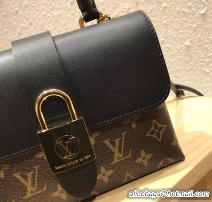 Sophisticated Louis Vuitton Monogram Canvas and Leather Locky BB Bag M44141 Noir 2019