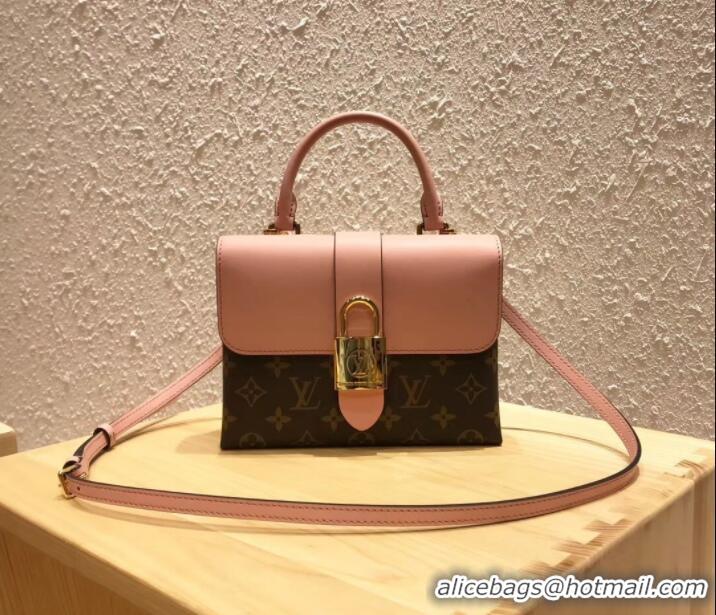 Stylish Louis Vuitton Monogram Canvas and Leather Locky BB Bag M44080 Rose Poudre 2019