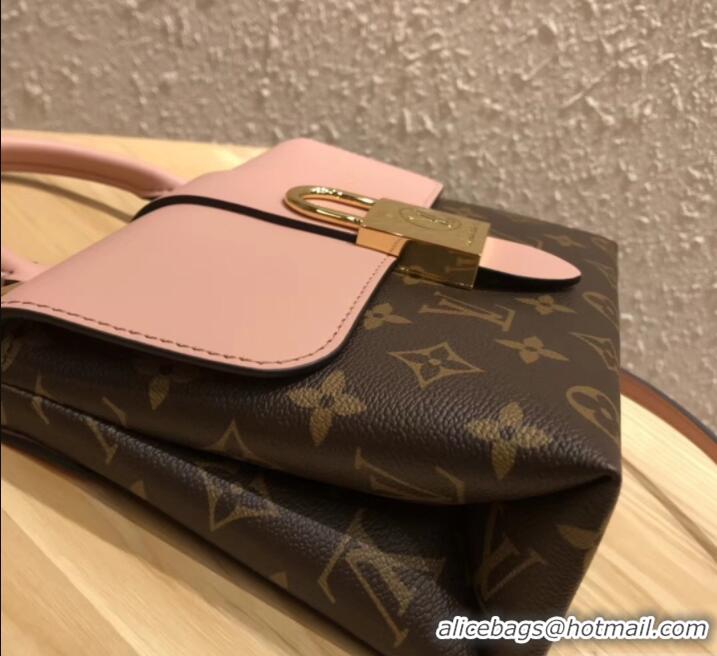 Stylish Louis Vuitton Monogram Canvas and Leather Locky BB Bag M44080 Rose Poudre 2019