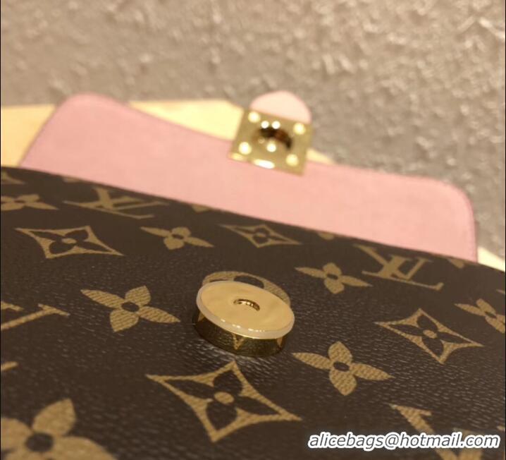 Stylish Louis Vuitton Monogram Canvas and Leather Locky BB Bag M44080 Rose Poudre 2019