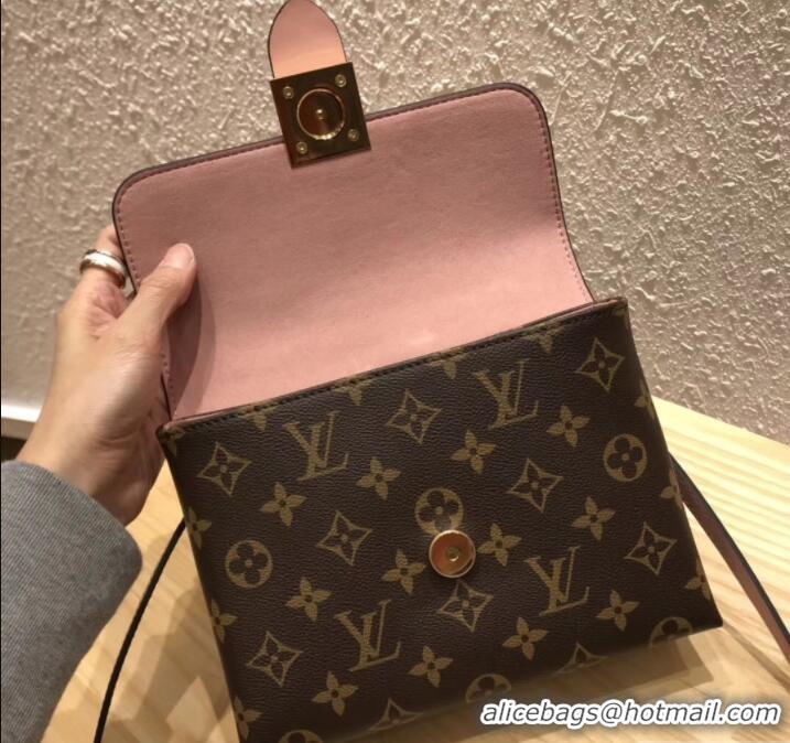 Stylish Louis Vuitton Monogram Canvas and Leather Locky BB Bag M44080 Rose Poudre 2019