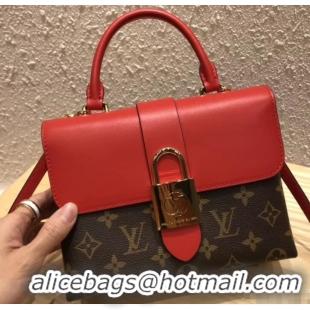 Good Quality Louis Vuitton Monogram Canvas and Leather Locky BB Bag M44322 Coquelicot 2019