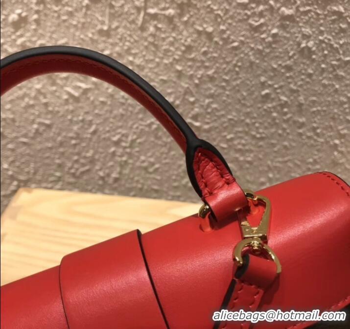 Good Quality Louis Vuitton Monogram Canvas and Leather Locky BB Bag M44322 Coquelicot 2019