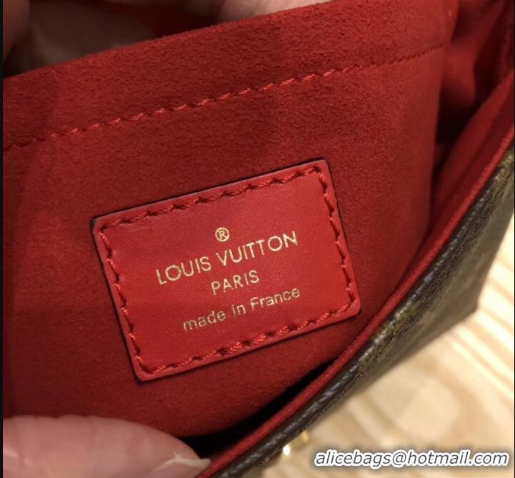 Good Quality Louis Vuitton Monogram Canvas and Leather Locky BB Bag M44322 Coquelicot 2019