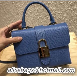 Most Popular Louis Vuitton Epi Leather Locky BB Bag M53159 Bleu Jean 2019