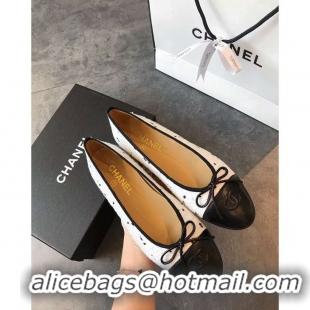 New Design Chanel Classic Bow Flats Ballerinas Tweed G18017