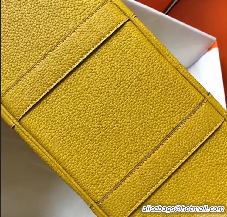 Discount Fashion Hermes Calfskin Garden Party 30/36 Bag H12601 Yellow