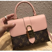 Stylish Louis Vuitton Monogram Canvas and Leather Locky BB Bag M44080 Rose Poudre 2019