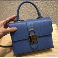 Most Popular Louis Vuitton Epi Leather Locky BB Bag M53159 Bleu Jean 2019