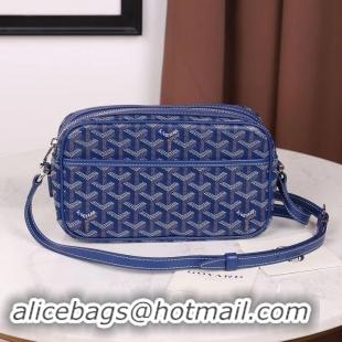 Low Price Goyard Small Monogram Camera Bag G46 Dark Blue